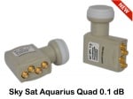Конвертор LNB Sky Sat Aquarius Quad 0.1 dB